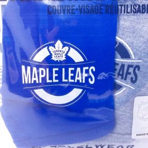 💙3/$30💙 Toronto Maple Leafs Reusable Face Covering